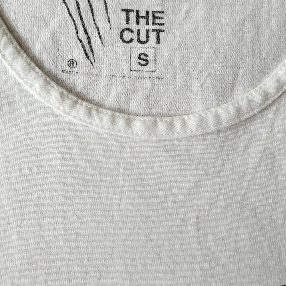 The Cut Comme Des Fuckdown White Tank Top - Picture 6 of 6